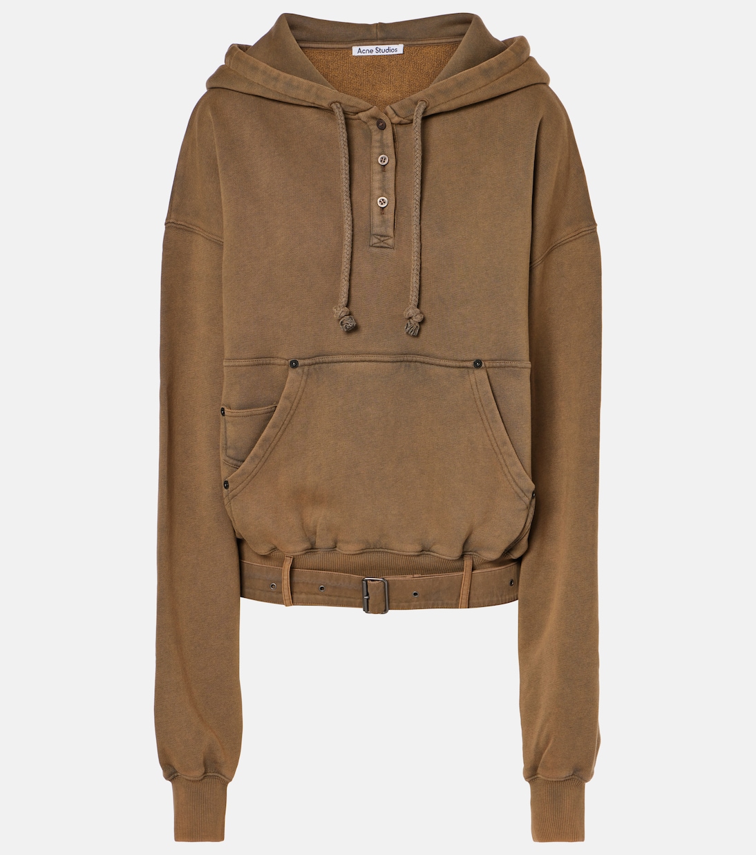 Sweat-shirt à capuche en coton | Acne Studios