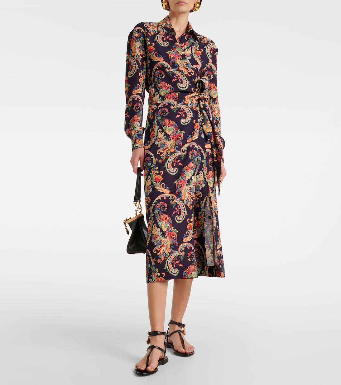Paisley shirt dress | Etro