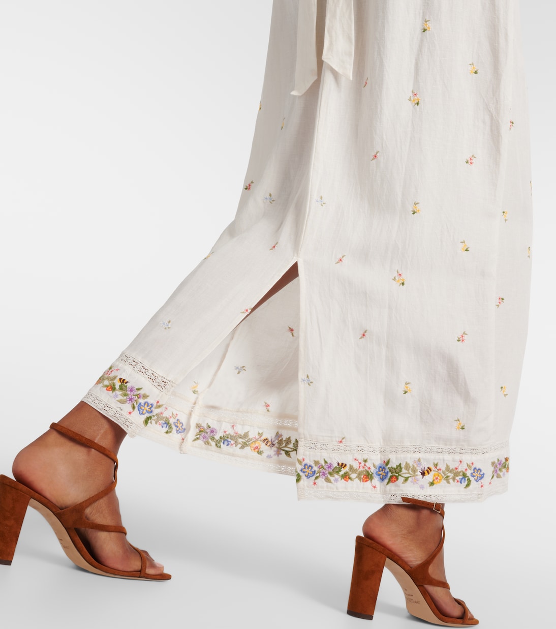 Besticktes Maxikleid Carey | Rixo