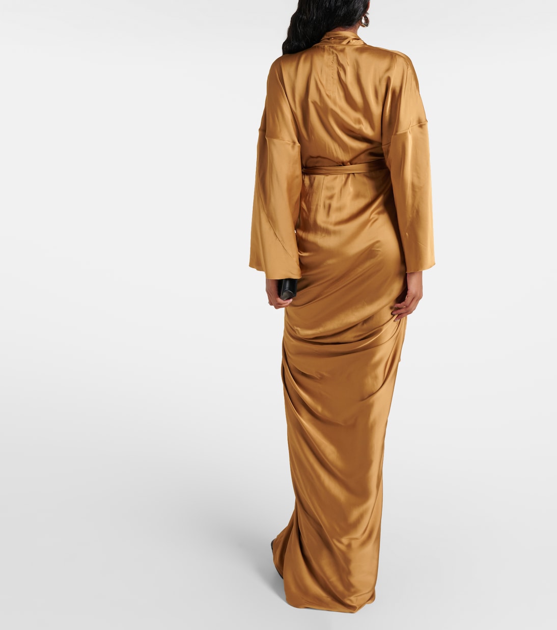 Robe aus Satin | Rick Owens