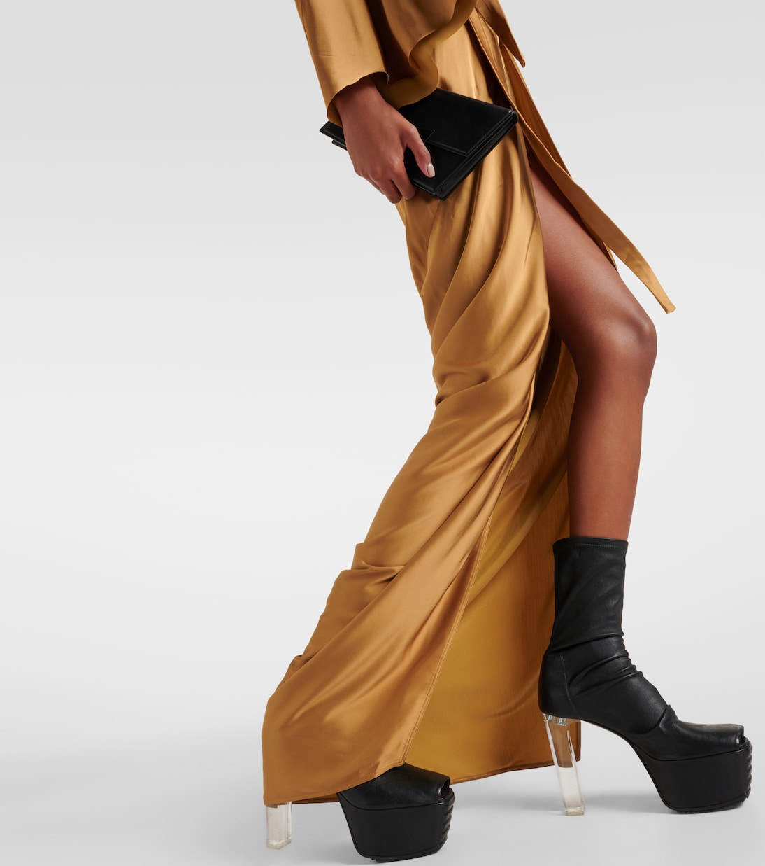 Robe aus Satin | Rick Owens