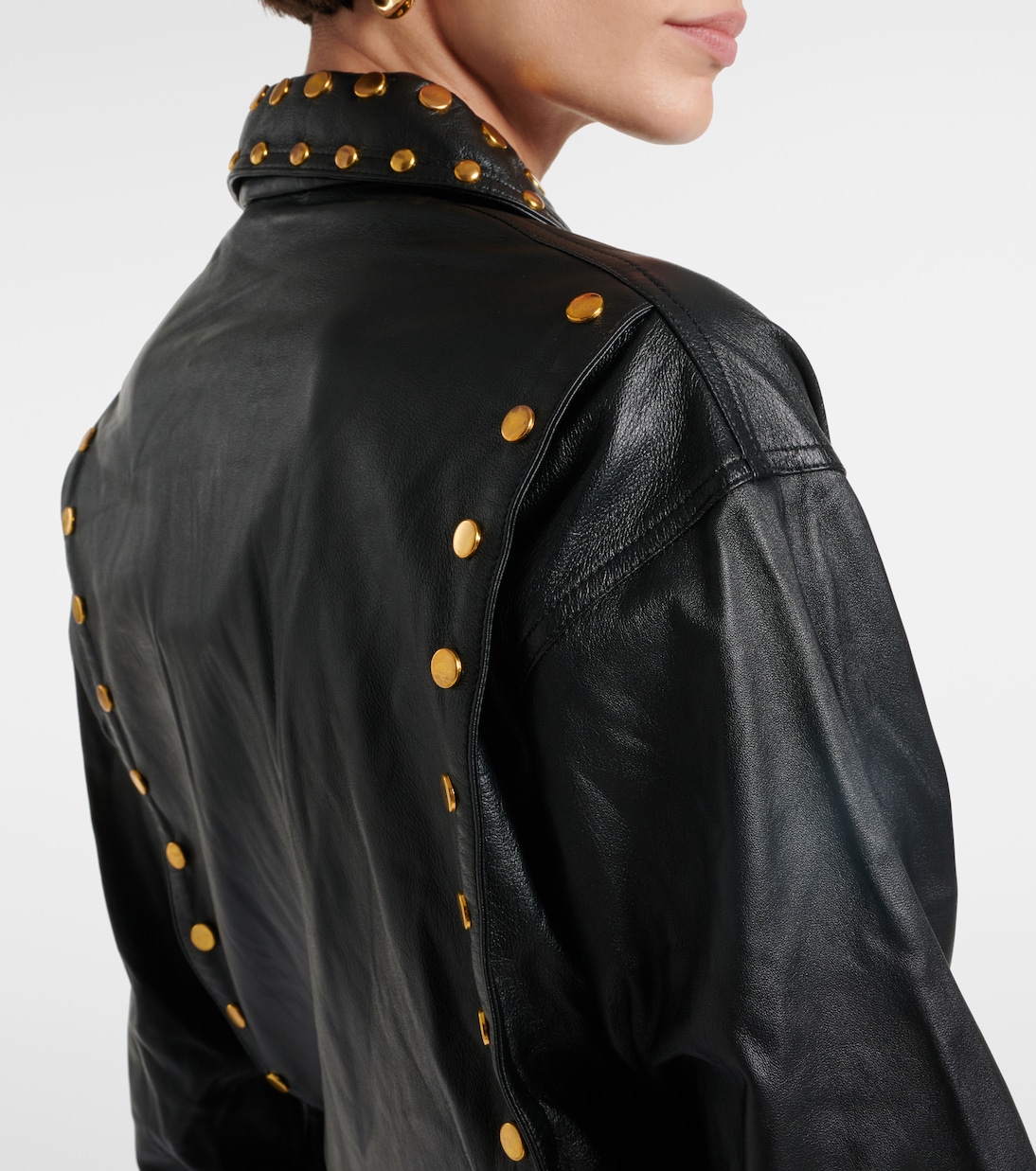 Jumpsuit in pelle con borchie | Dodo Bar Or