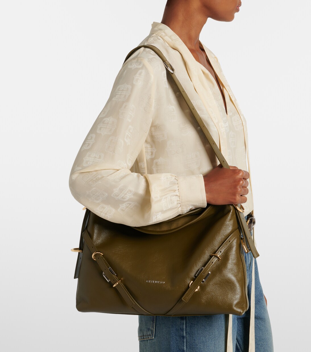 Sac Voyou Medium en cuir | Givenchy