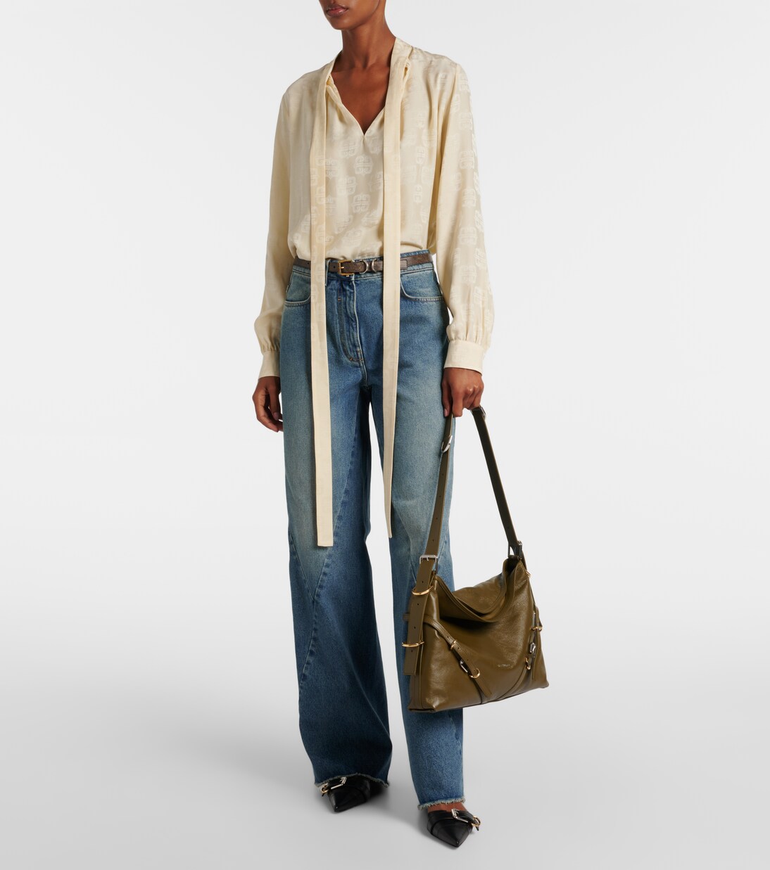 Sac Voyou Medium en cuir | Givenchy