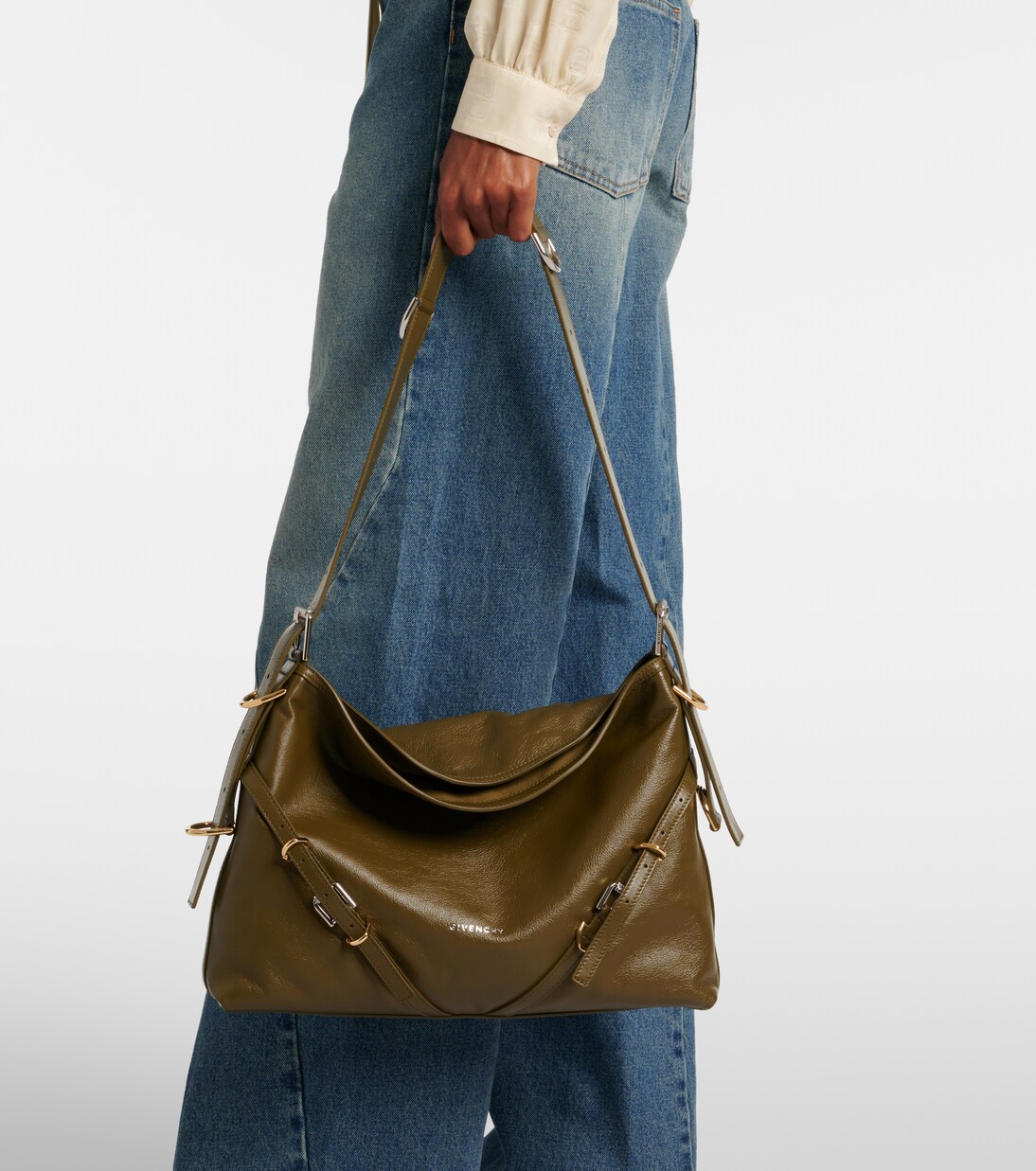 Sac Voyou Medium en cuir | Givenchy