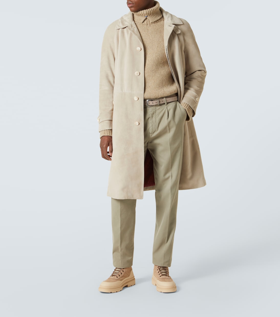 Manteau en daim | Brunello Cucinelli