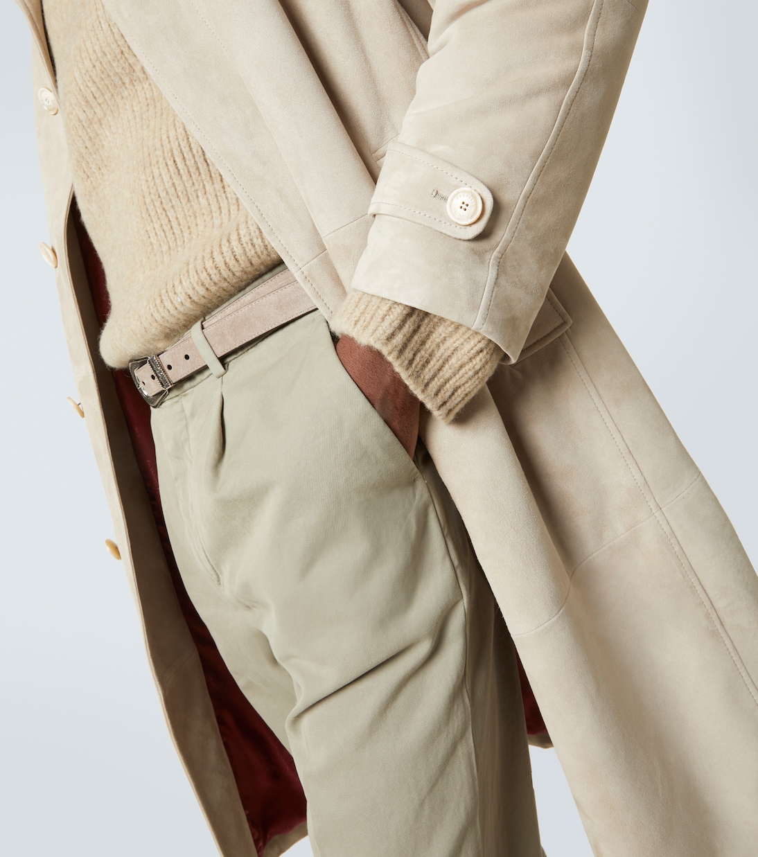Manteau en daim | Brunello Cucinelli