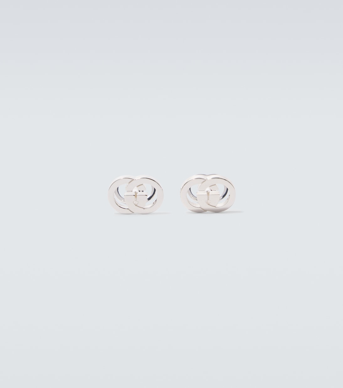 Gemelli Interlocking GG in argento sterling | Gucci