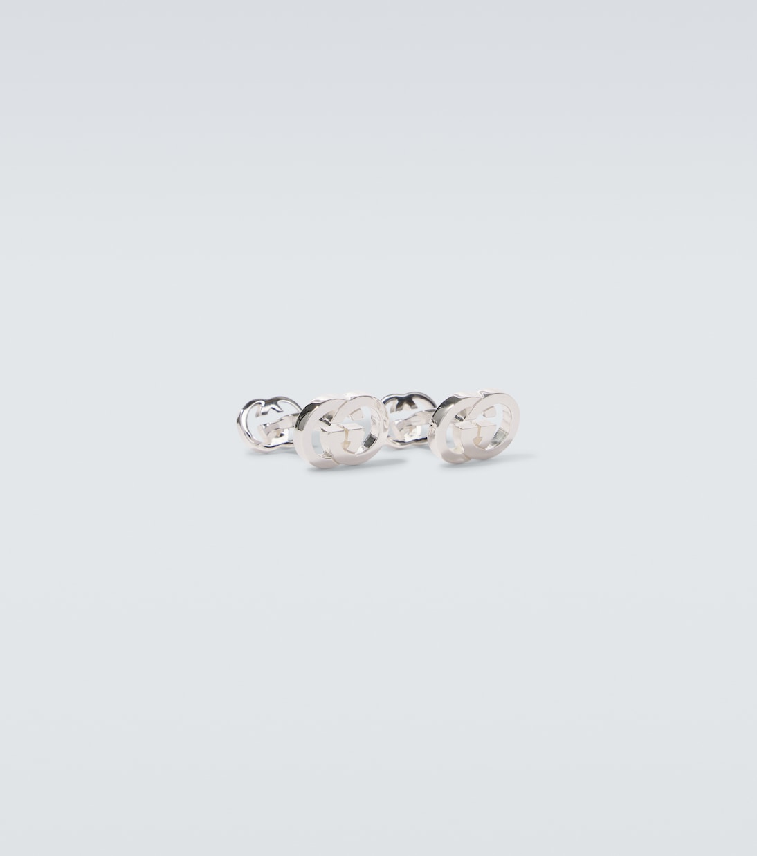 Gemelli Interlocking GG in argento sterling | Gucci
