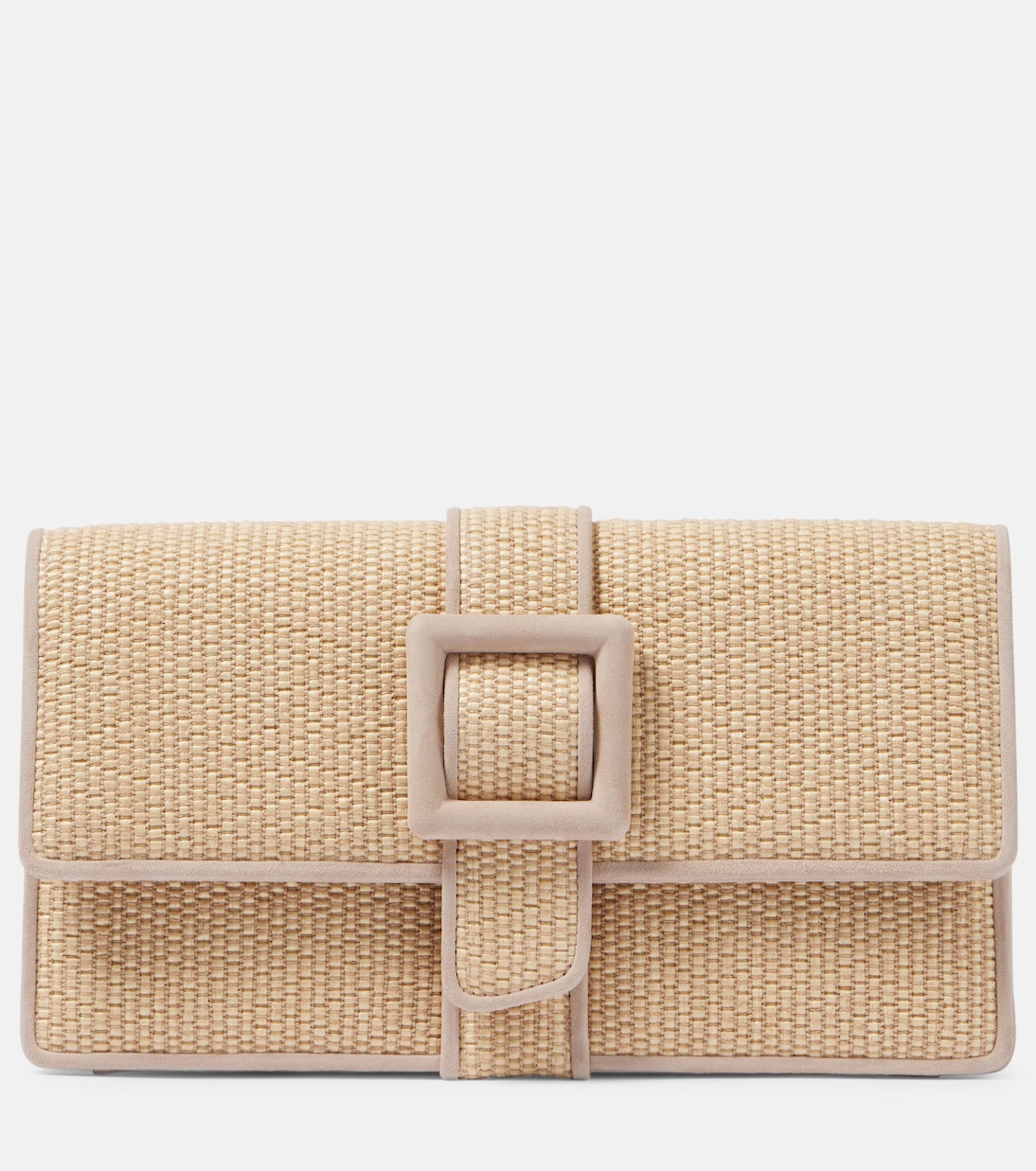 Pochette Maycap en raphia | Manolo Blahnik