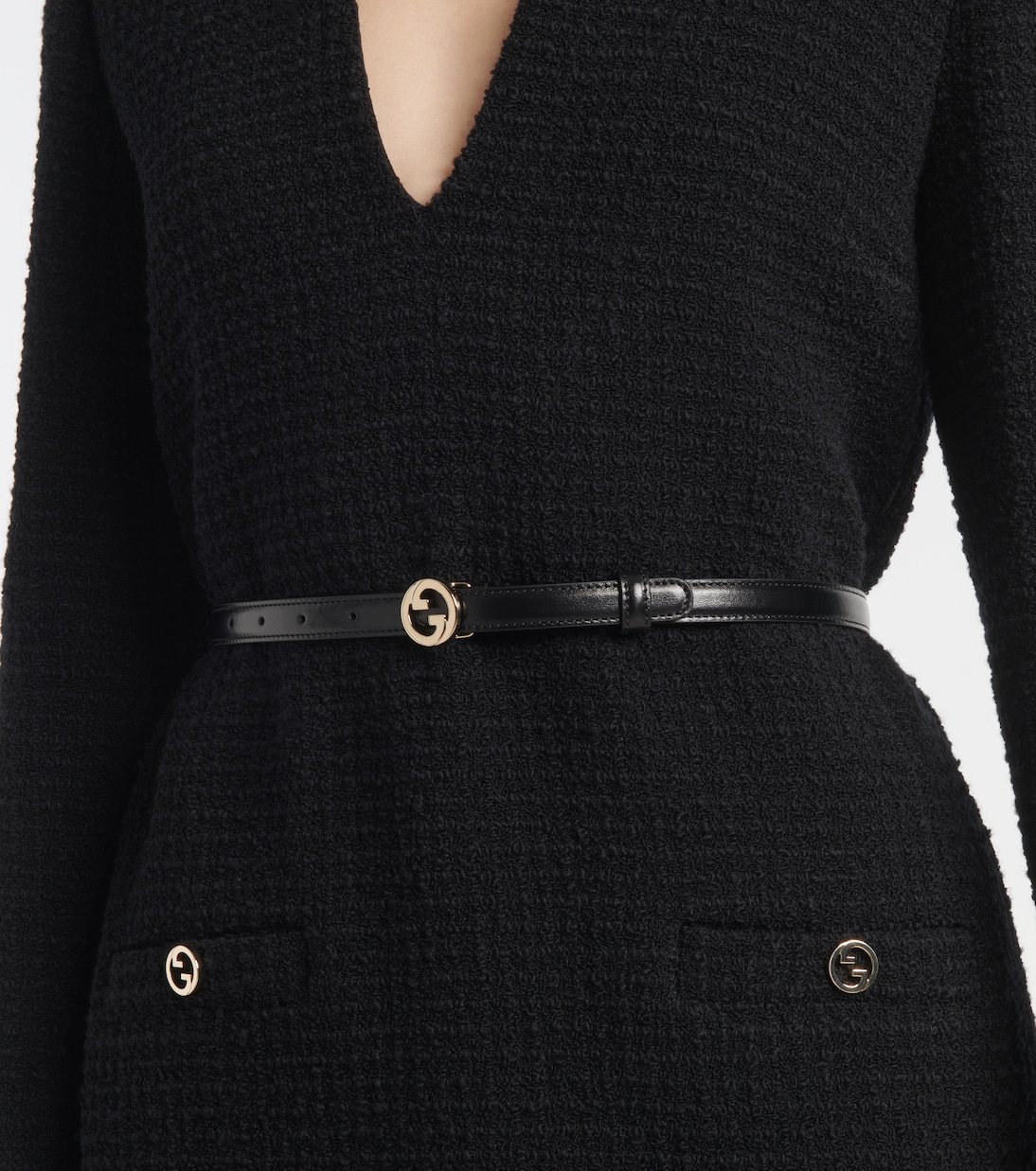 Cintura in pelle GUCCI Blondie per uno stile giovane e trendy
