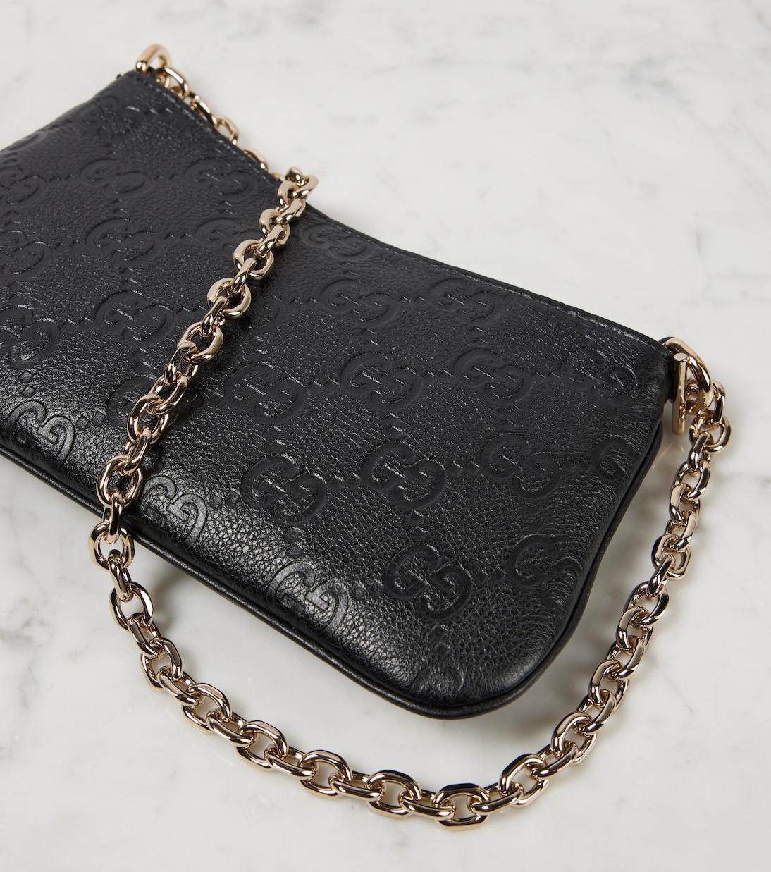 Borsa a spalla GG Mini in pelle | Gucci