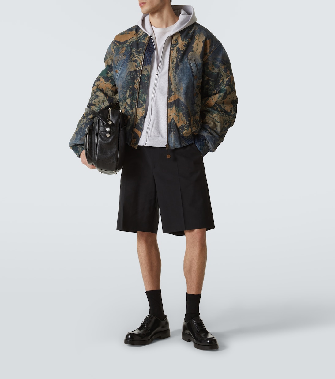 Sudadera Face de algodón con cremallera | Acne Studios