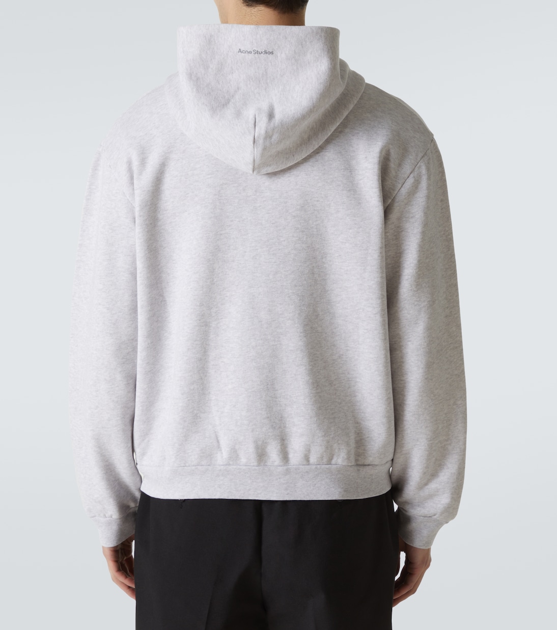 Sudadera Face de algodón con cremallera | Acne Studios