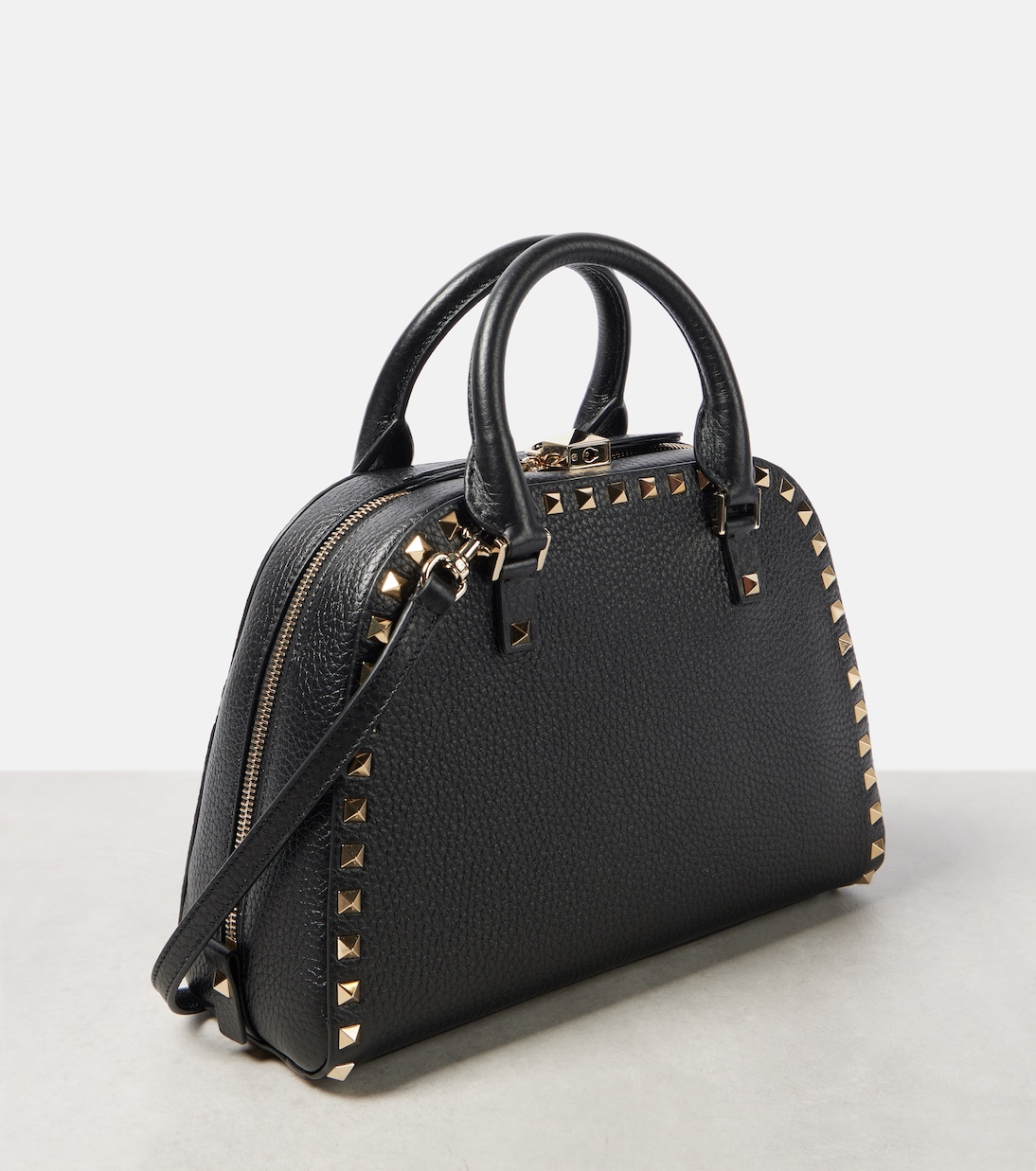 Tote Rockstud Medium aus Leder | Valentino Garavani