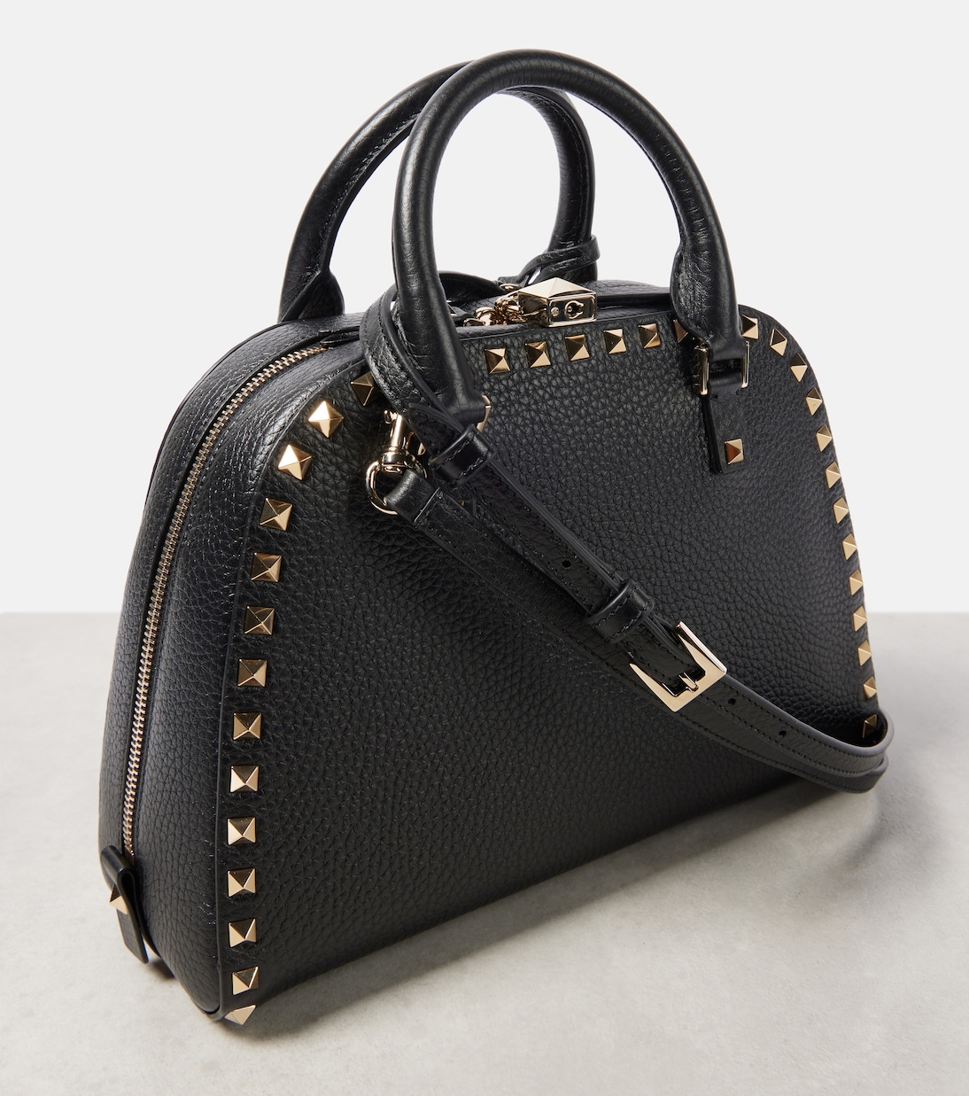 Tote Rockstud Medium aus Leder | Valentino Garavani