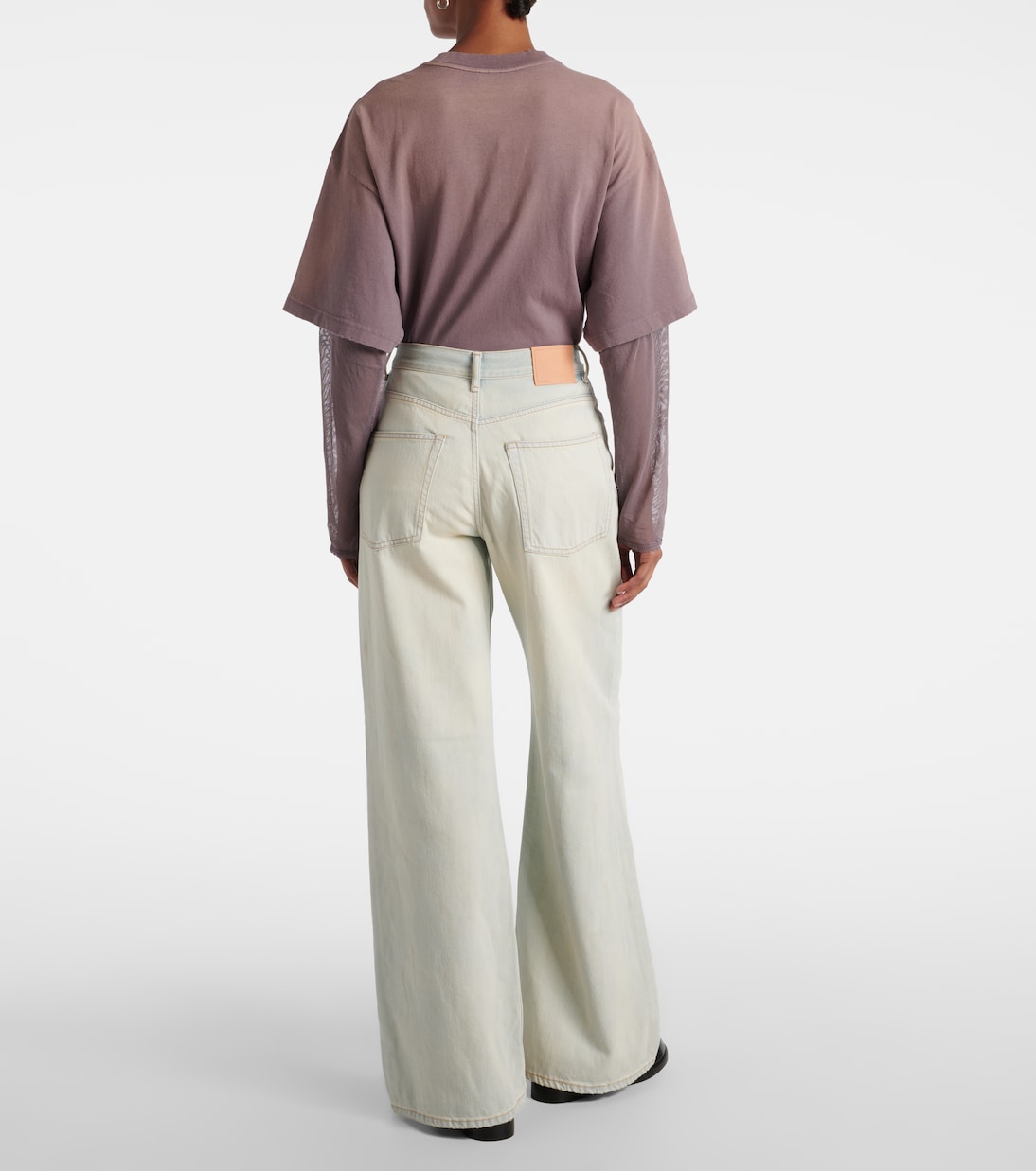 Jeans regular Shorebreak con cut-out | Acne Studios