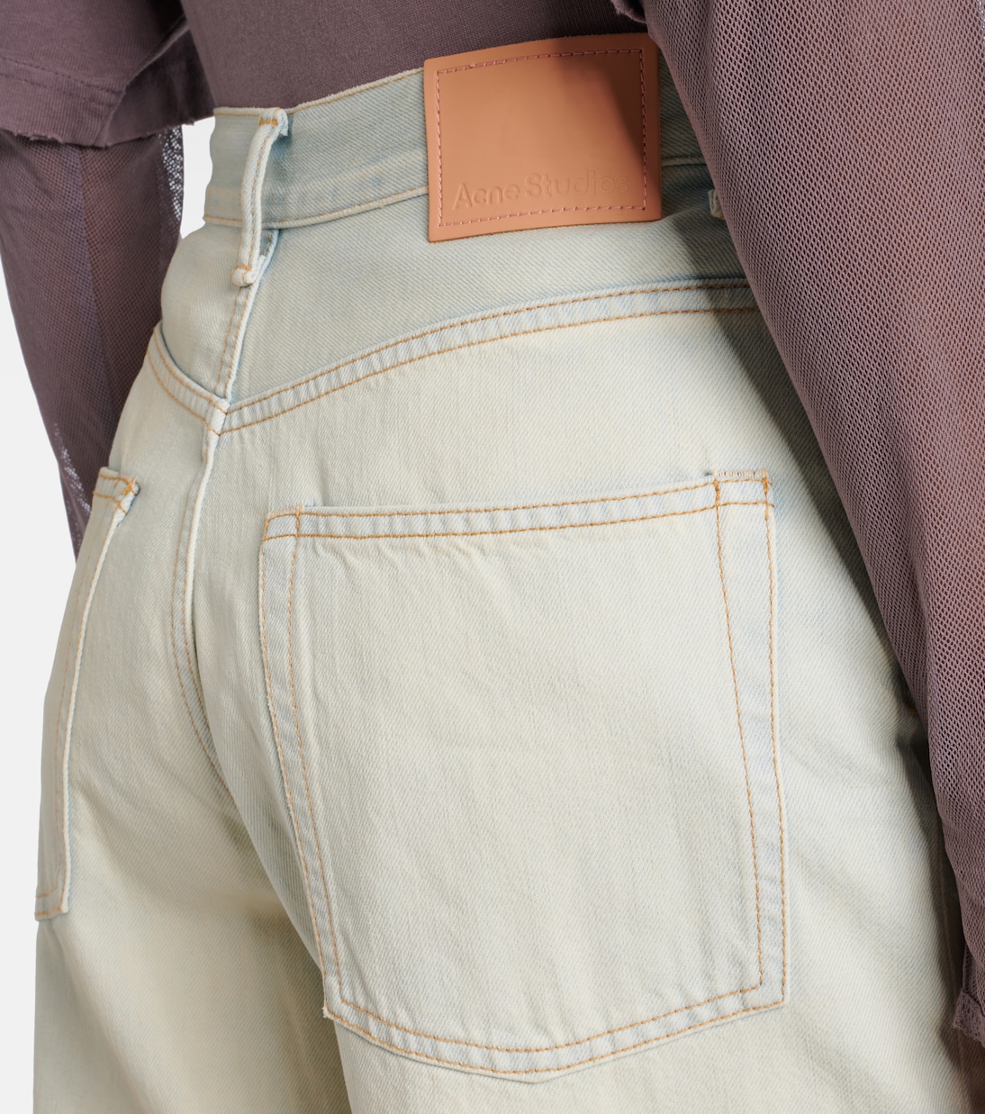 Jeans regular Shorebreak con cut-out | Acne Studios