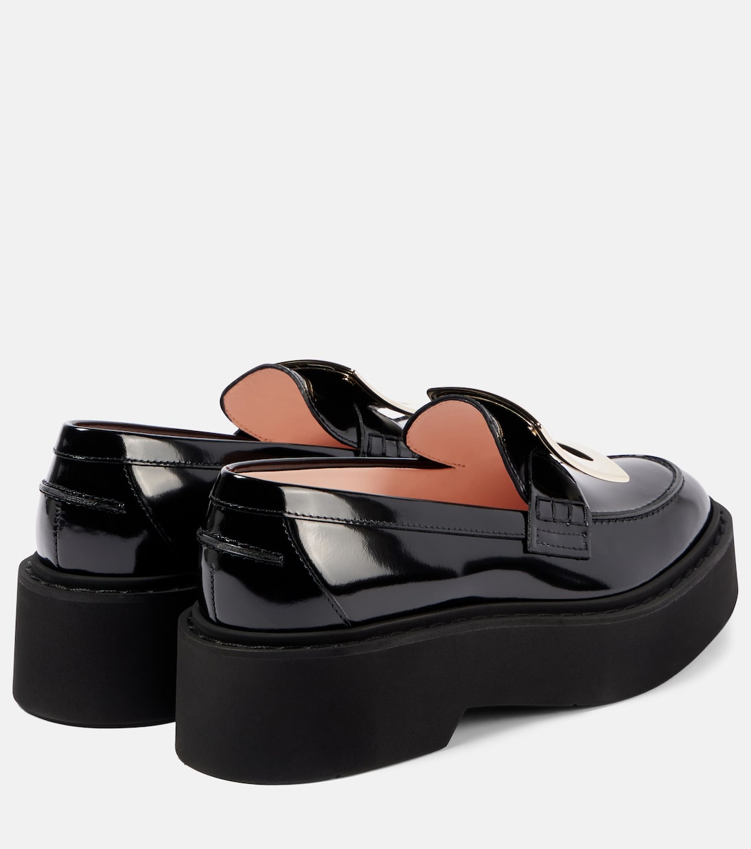 Viv' Rangers patent leather platform loafers | Roger Vivier