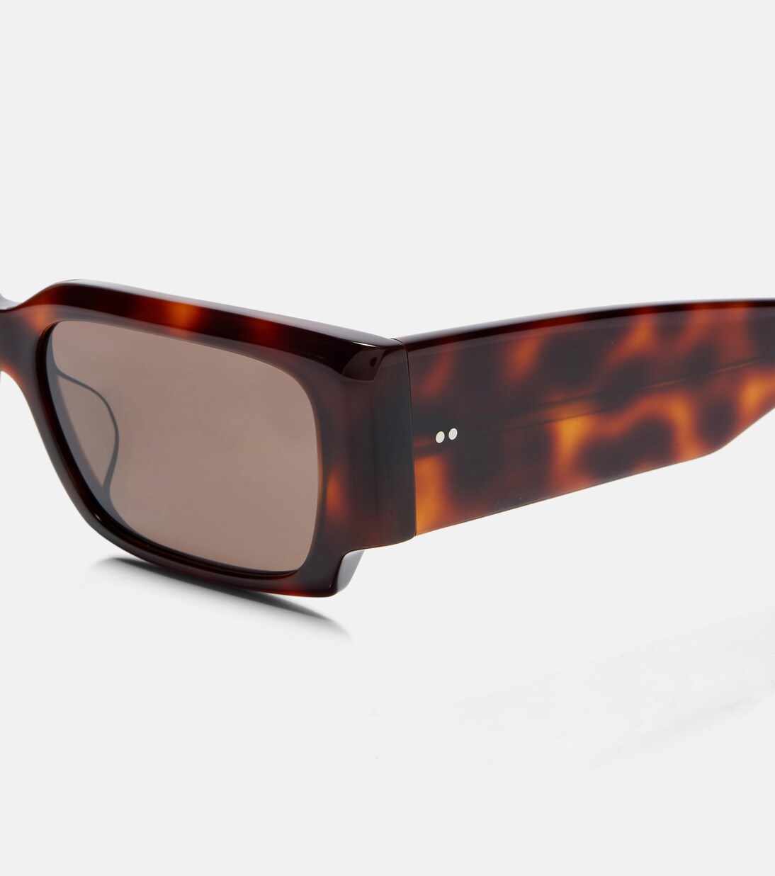 X Oliver Peoples Eckige Sonnenbrille | Khaite