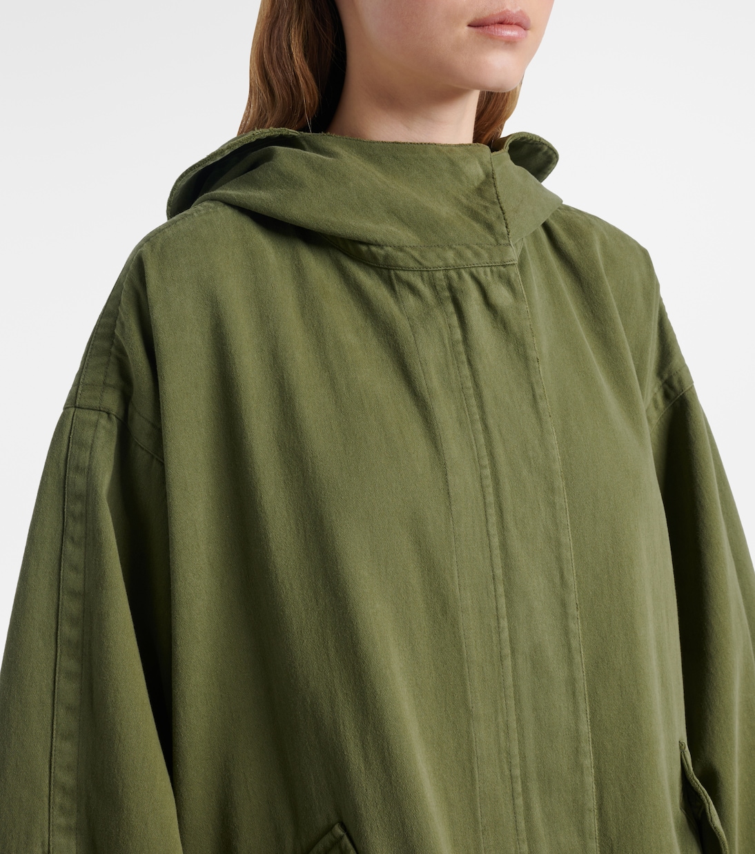 Kemeta oversized cotton canvas jacket | The Row