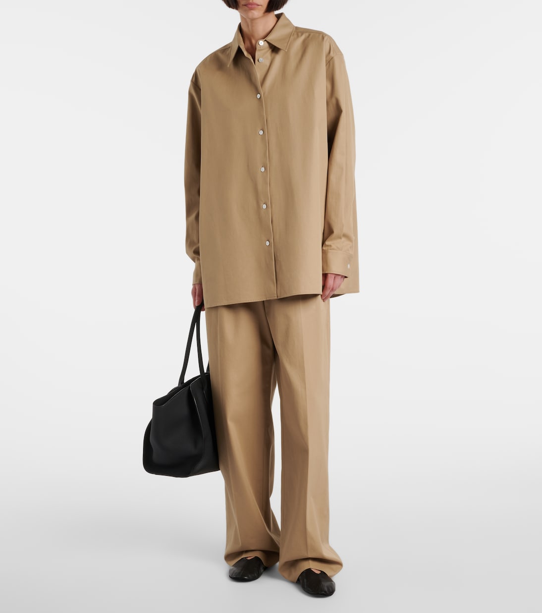 Camicia Tansy in cotone e cashmere  | The Row