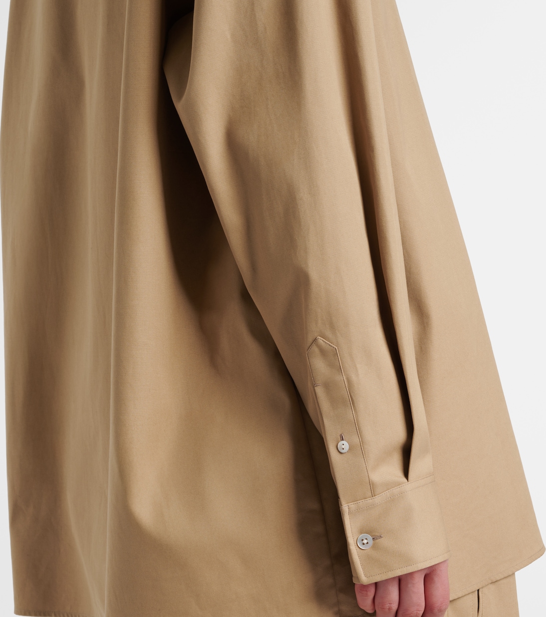 Camicia Tansy in cotone e cashmere  | The Row