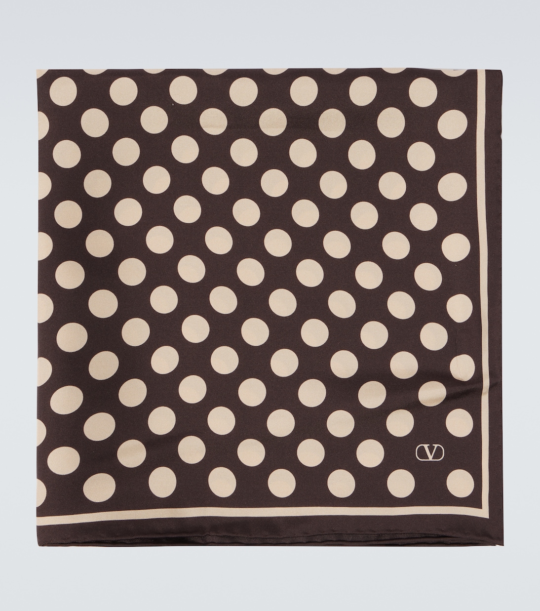 Opticool polka-dot silk scarf | Valentino Garavani