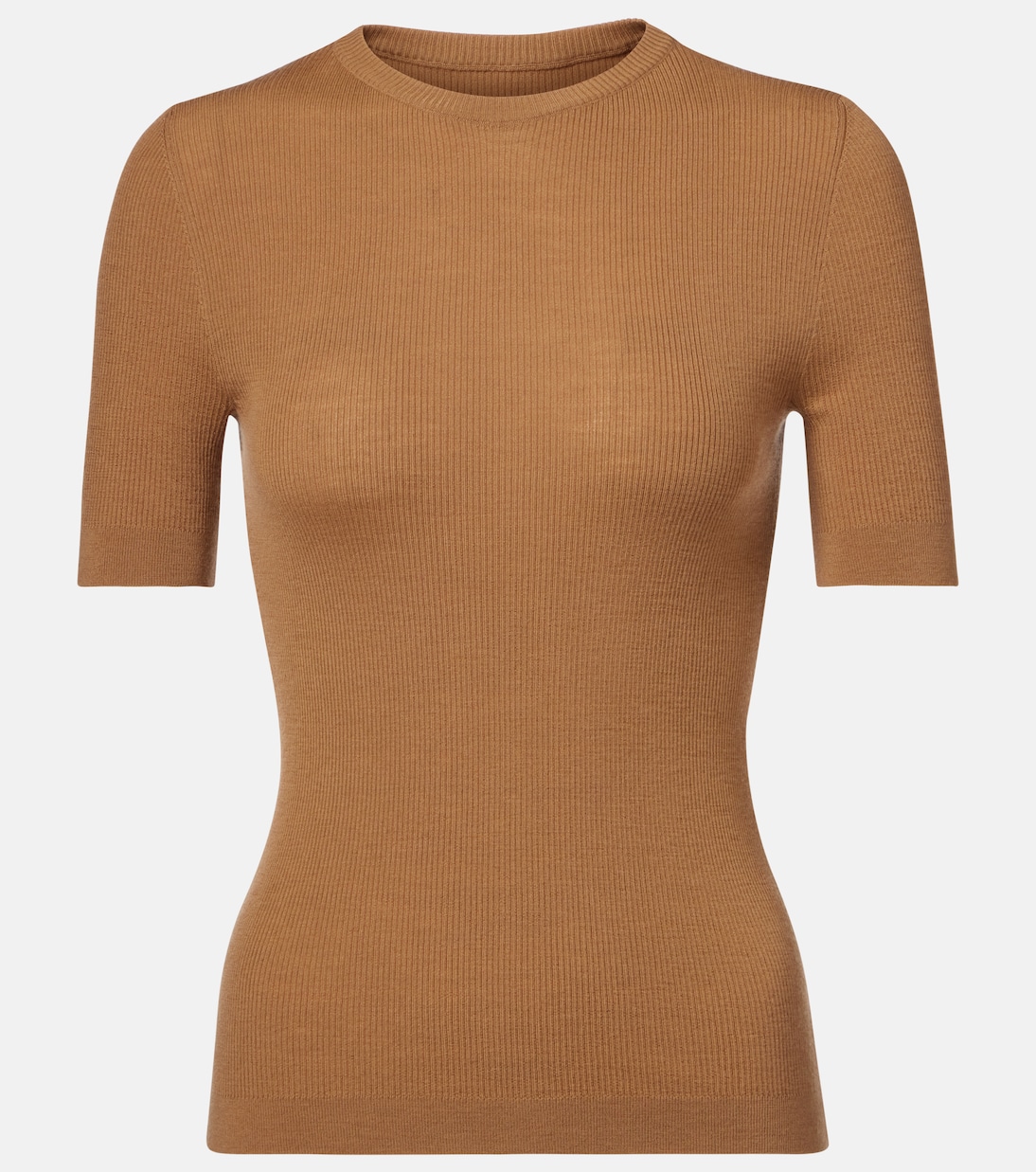 Celina ribbed-knit wool-blend top | Khaite