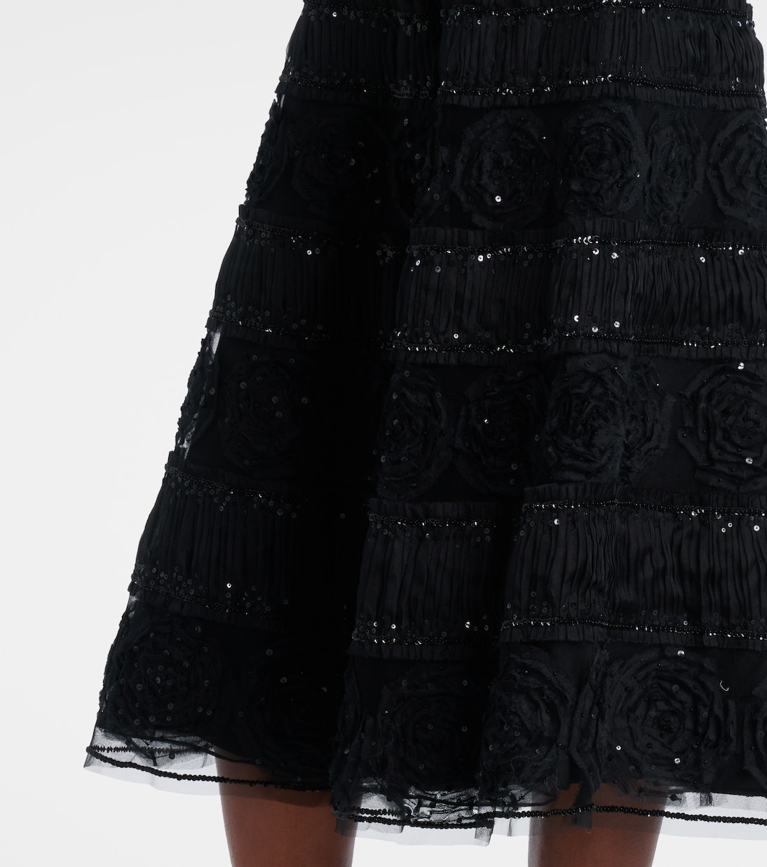 Robe mit Pailletten  | Carolina Herrera