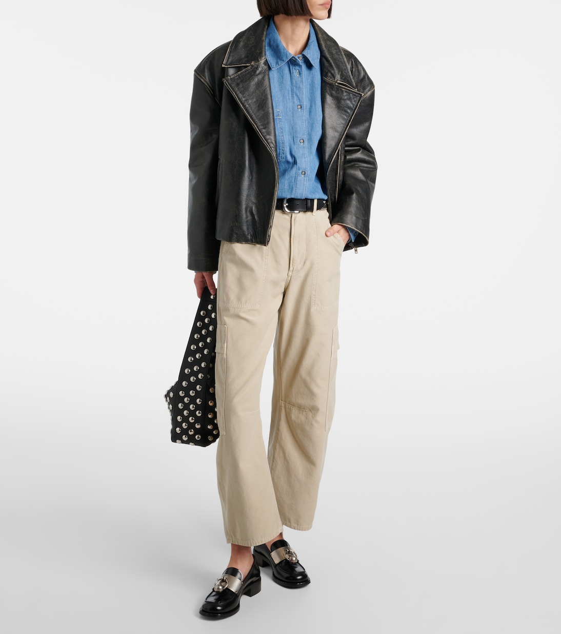Pantalones cargo Marcelle de sarga | Citizens of Humanity