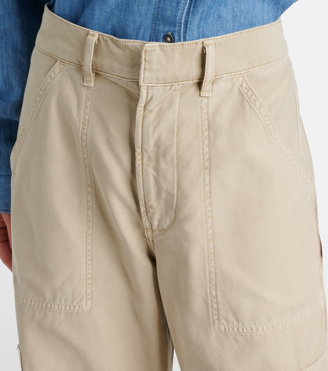 Pantalones cargo Marcelle de sarga | Citizens of Humanity