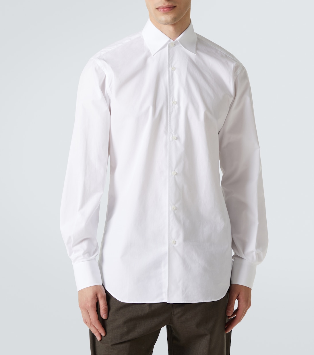 Camisa de popelín de algodón | Saman Amel