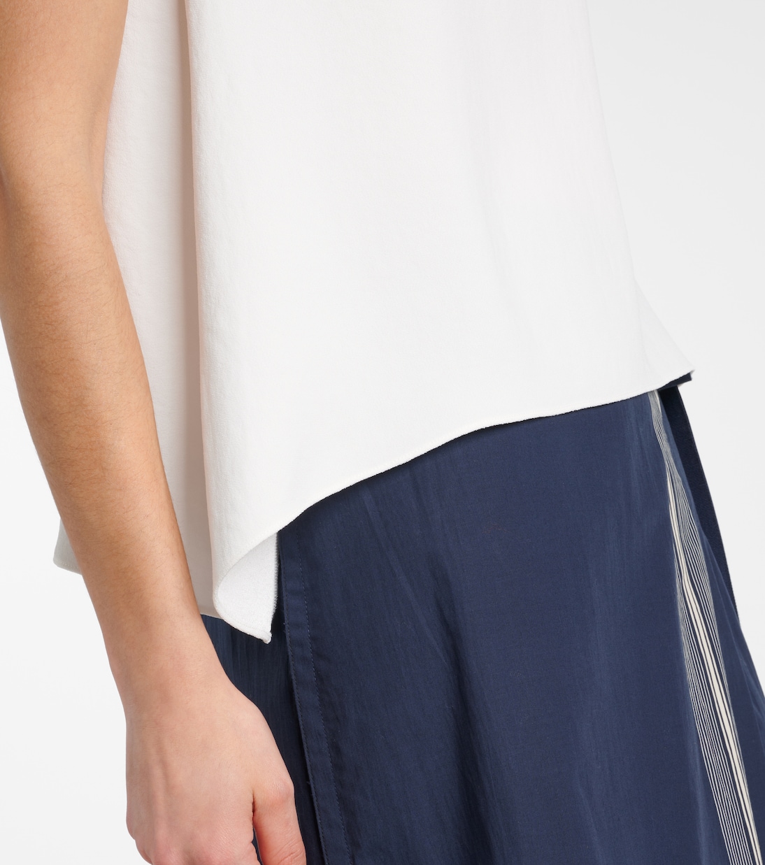 Asymmetric draped top | Vince