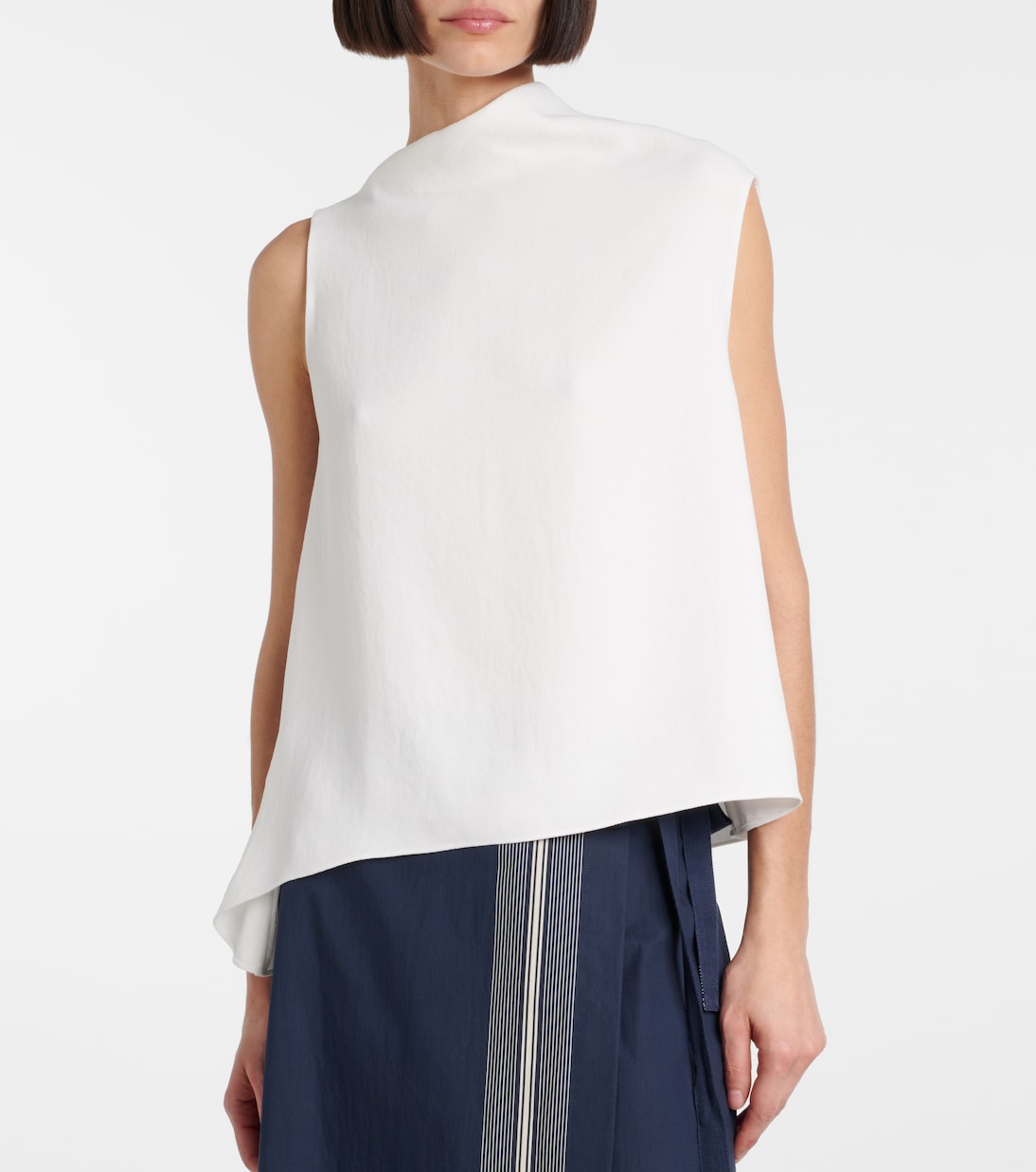 Asymmetric draped top | Vince