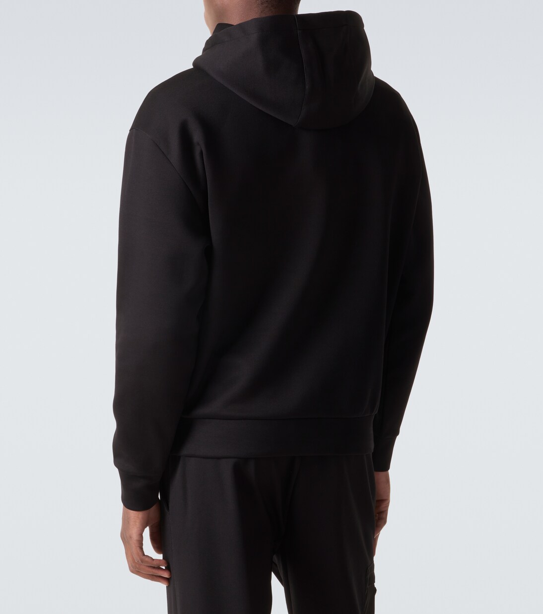 Sudadera de jersey en mezcla de algodón con logo | Prada