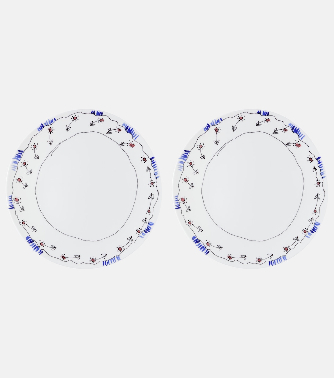 x Marni – Assiette Anemone en porcelaine | Serax