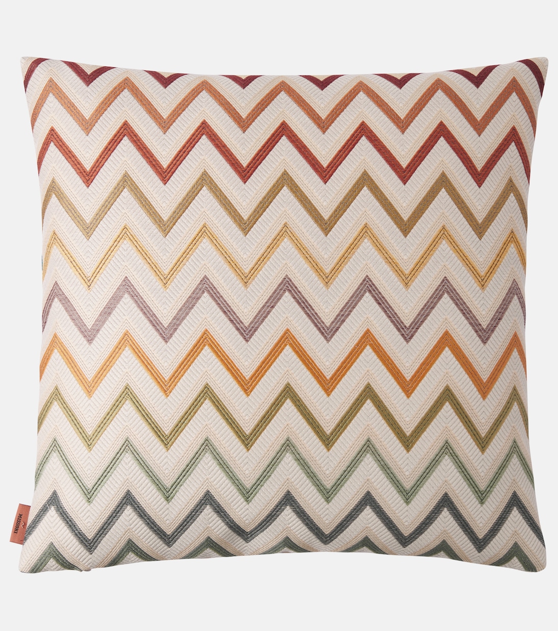 Cojín Watamu de algodón en zigzag | Missoni