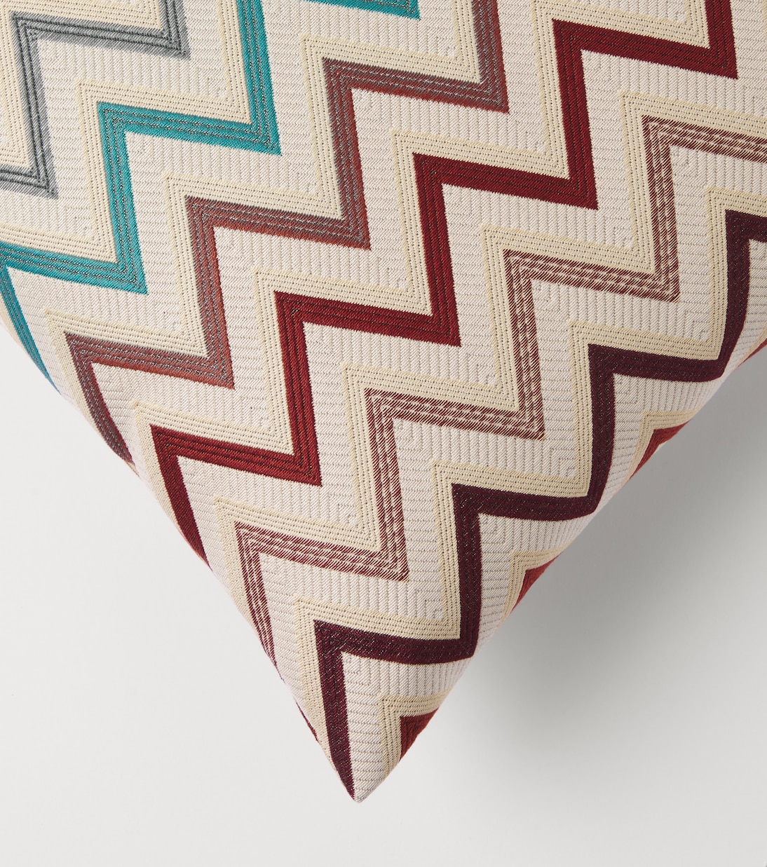 Cojín Watamu de algodón en zigzag | Missoni