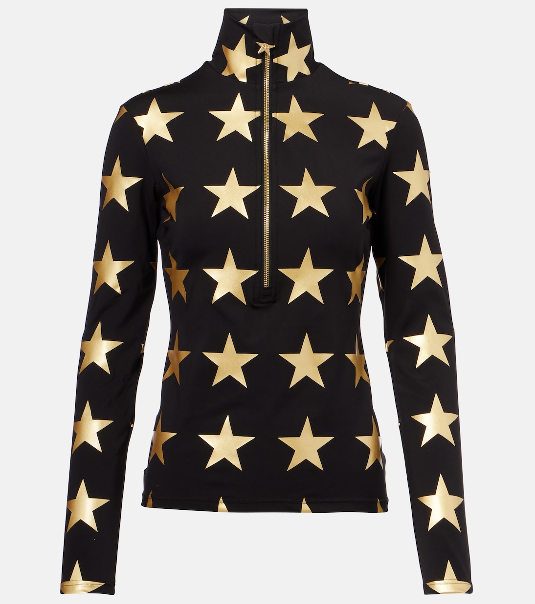 Lunaria printed half-zip ski top | Goldbergh