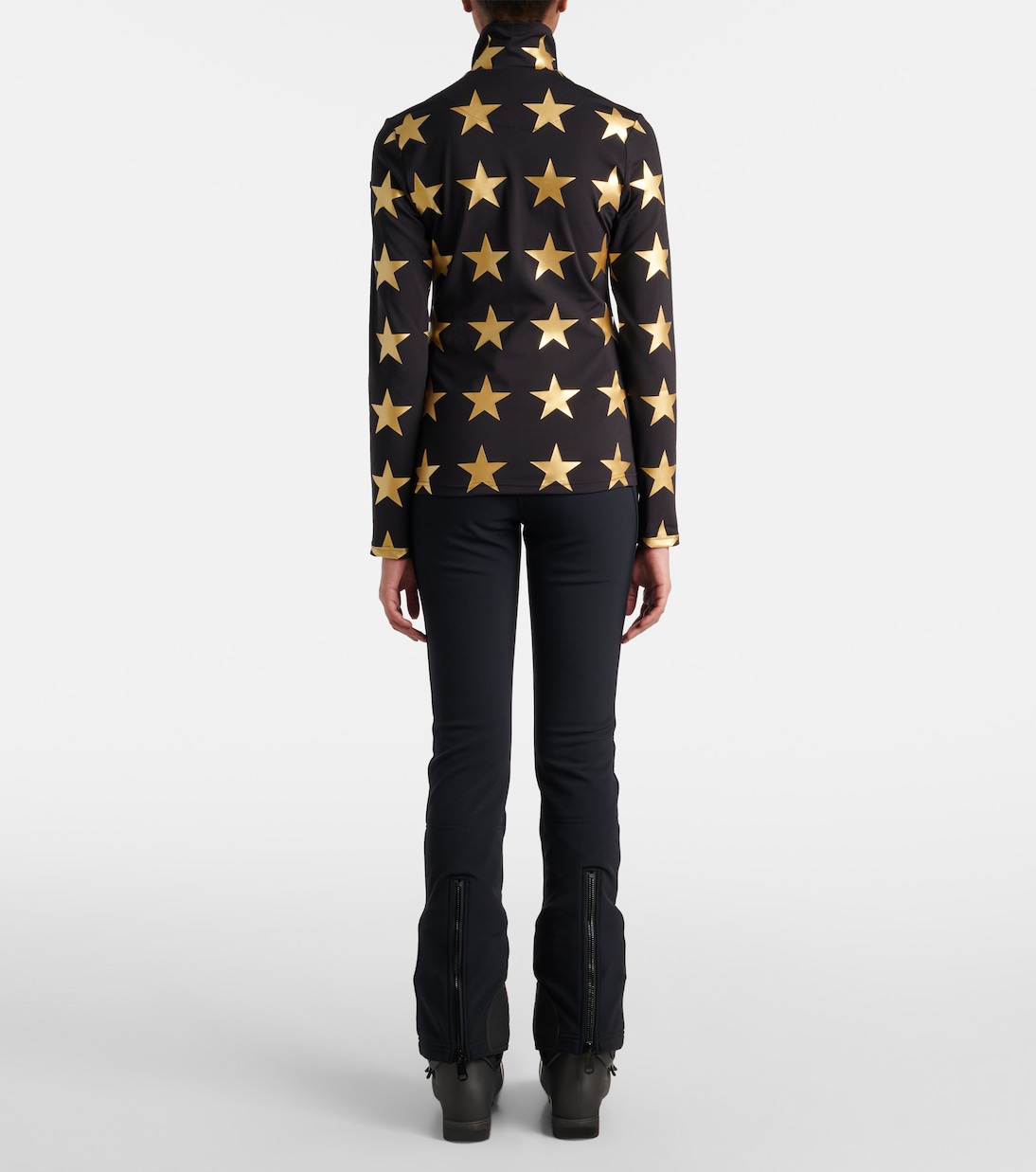 Lunaria printed half-zip ski top | Goldbergh