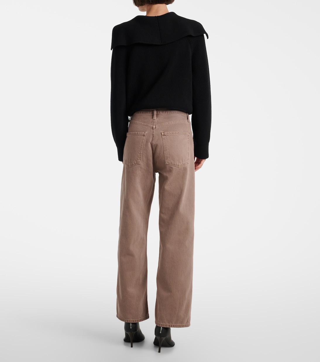High-rise wide-leg jeans | Agolde