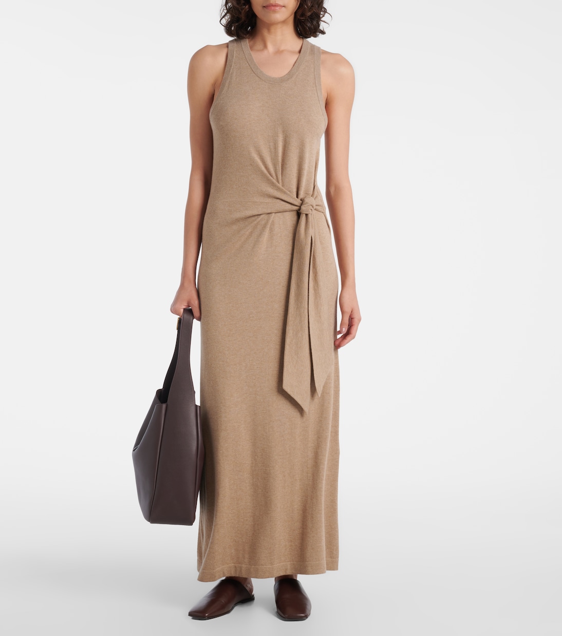 Angeline cotton and cashmere maxi dress | Lisa Yang