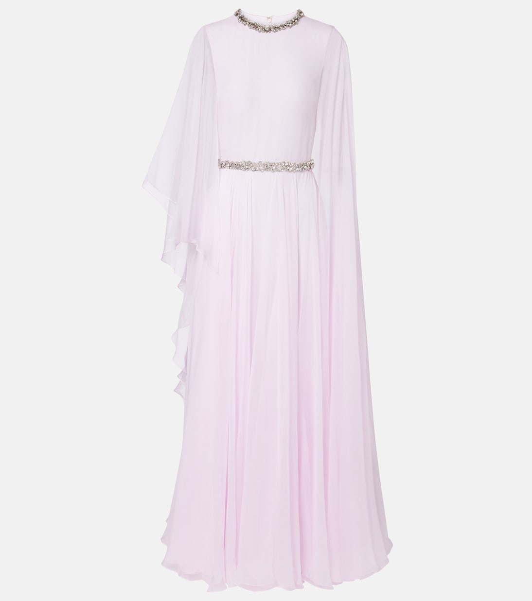 Robe aus Seide mit Kristallen | Givenchy