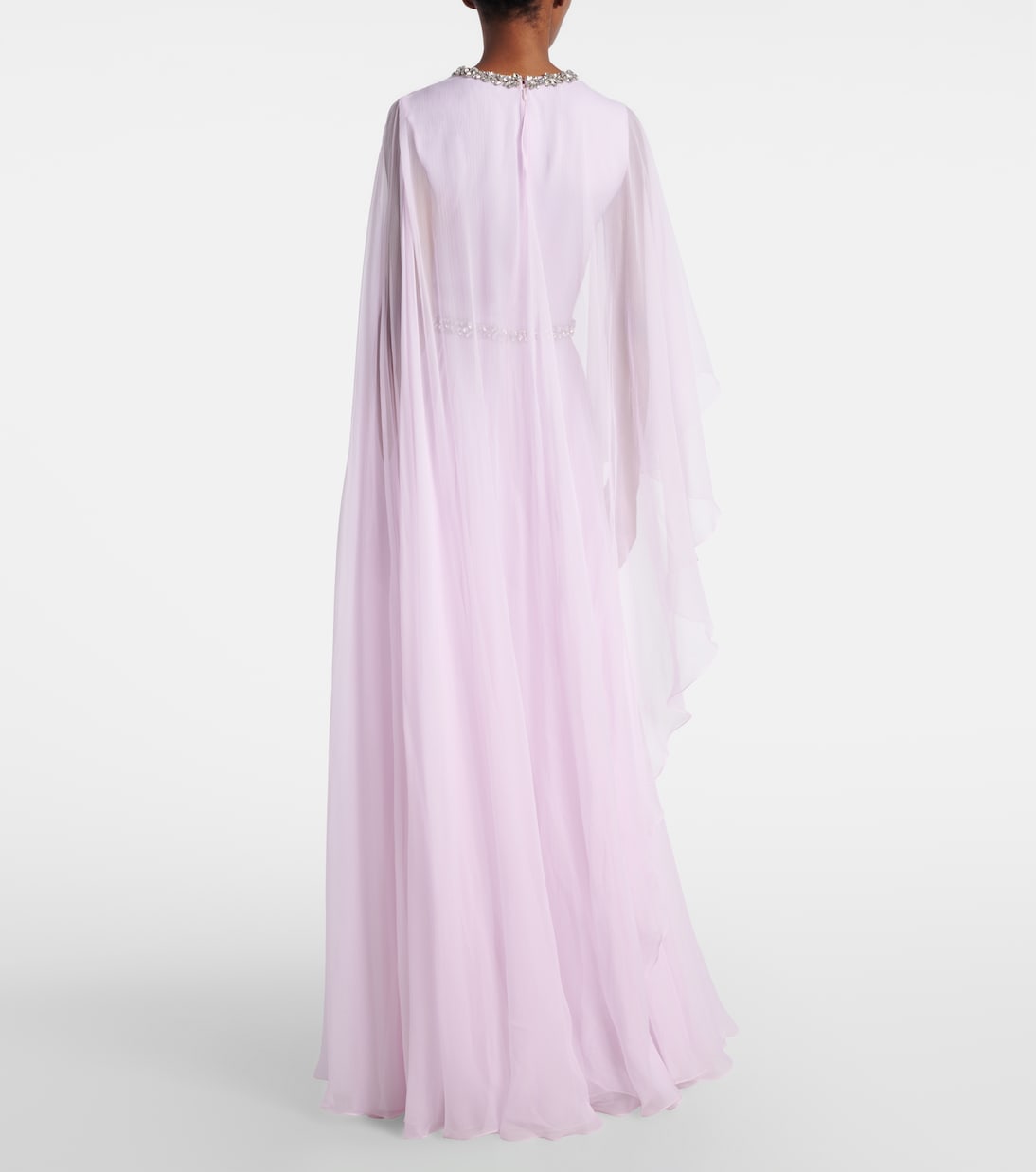 Robe aus Seide mit Kristallen | Givenchy