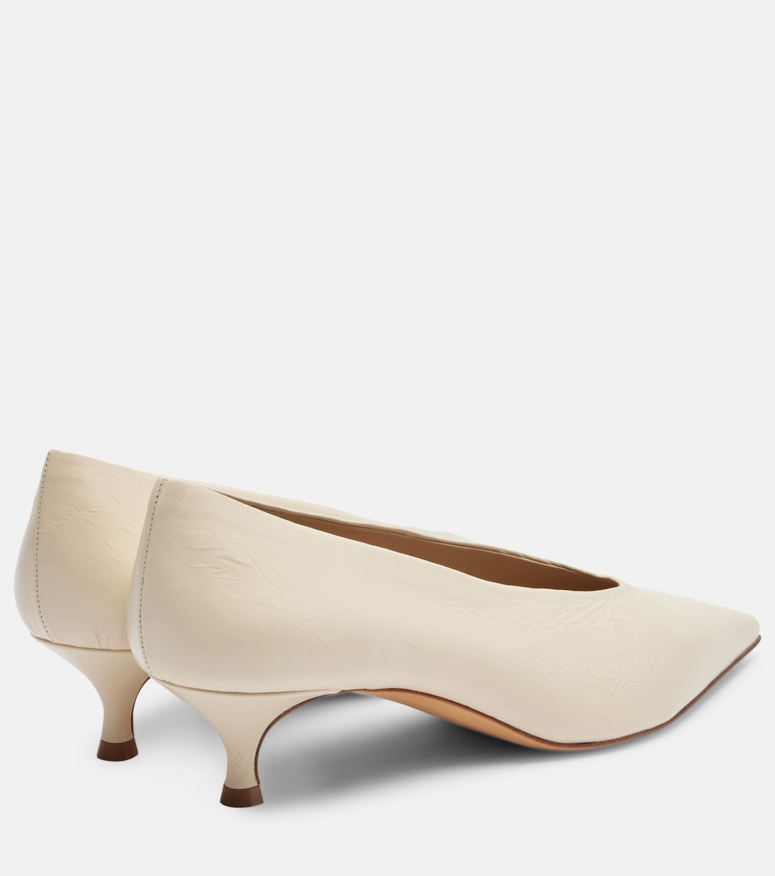 Babouche 40 leather pumps | Le Monde Béryl