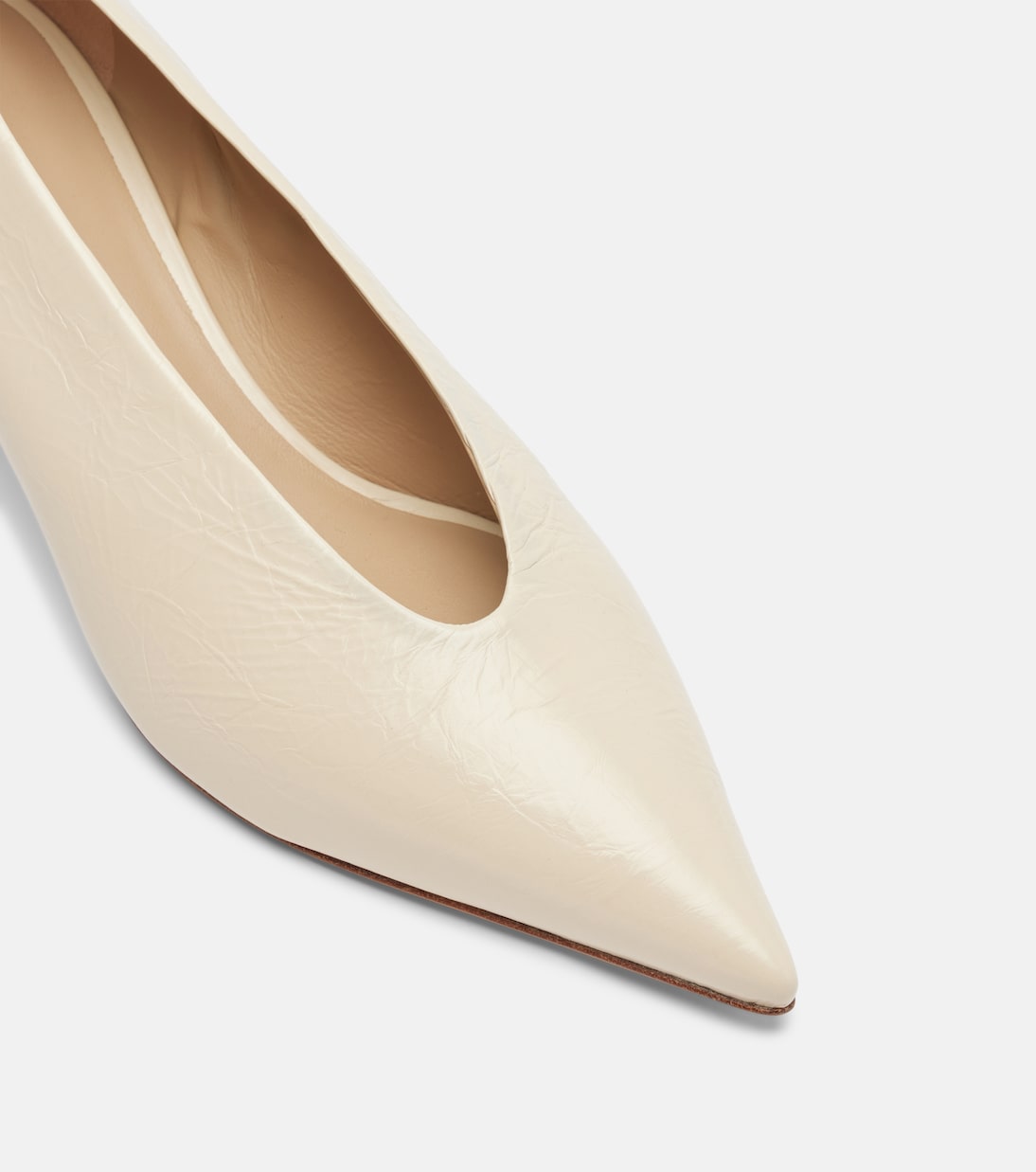 Babouche 40 leather pumps | Le Monde Béryl