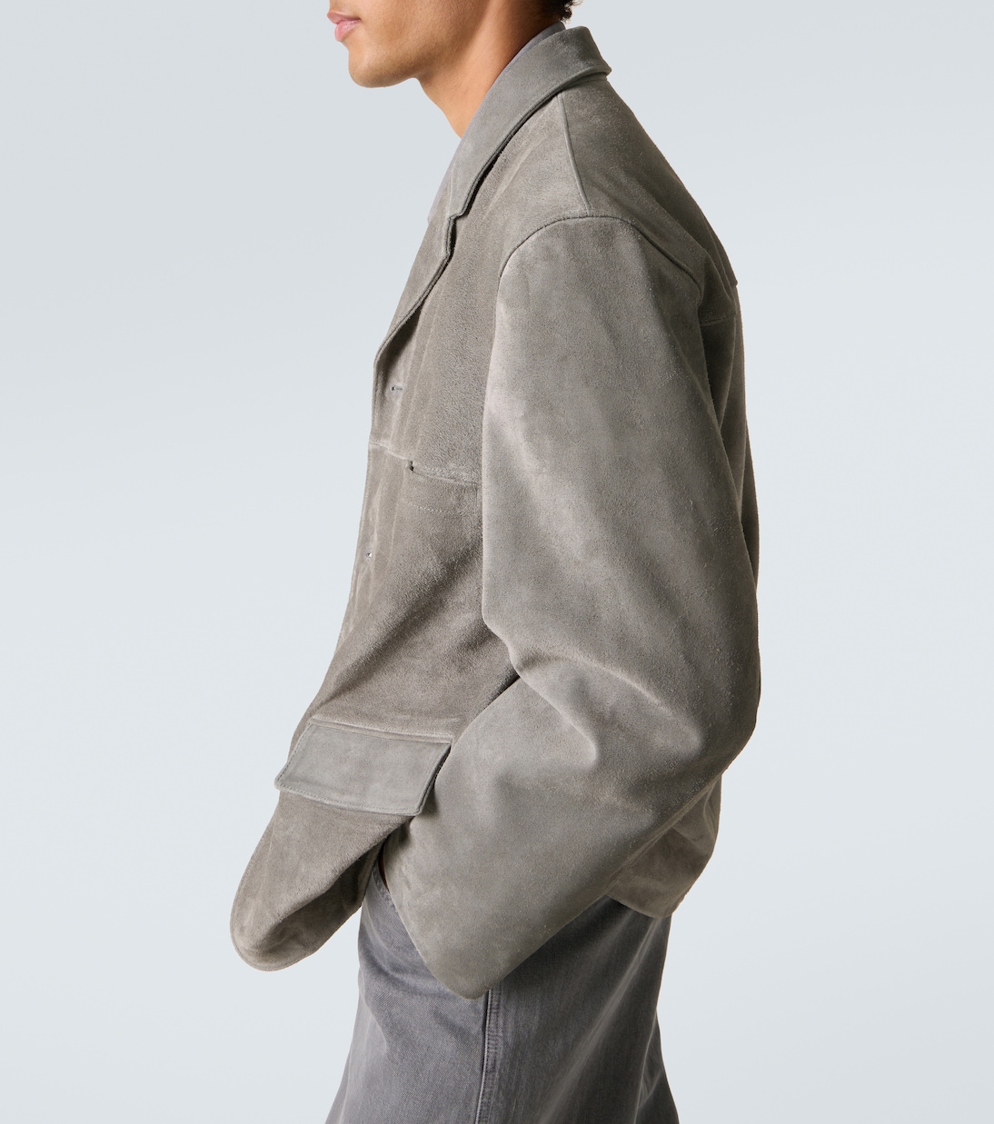 Suede blazer | Lemaire