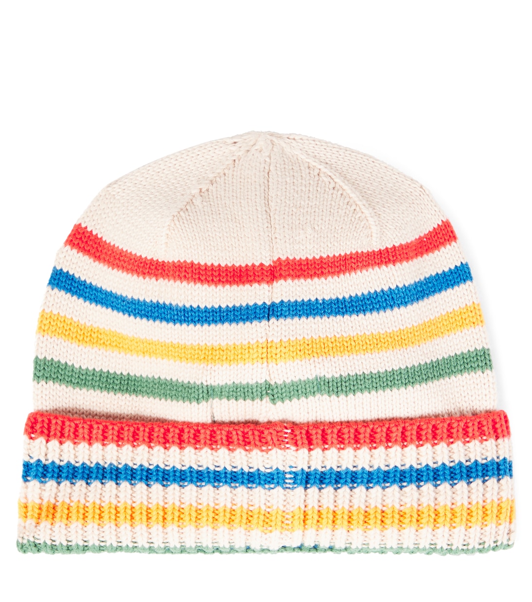 Baby Tic Tac Toe striped cotton beanie | Bobo Choses