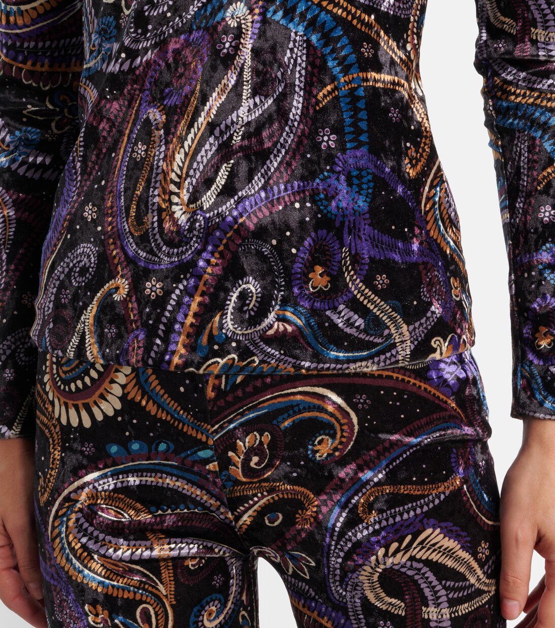 Paisley jersey top | Etro